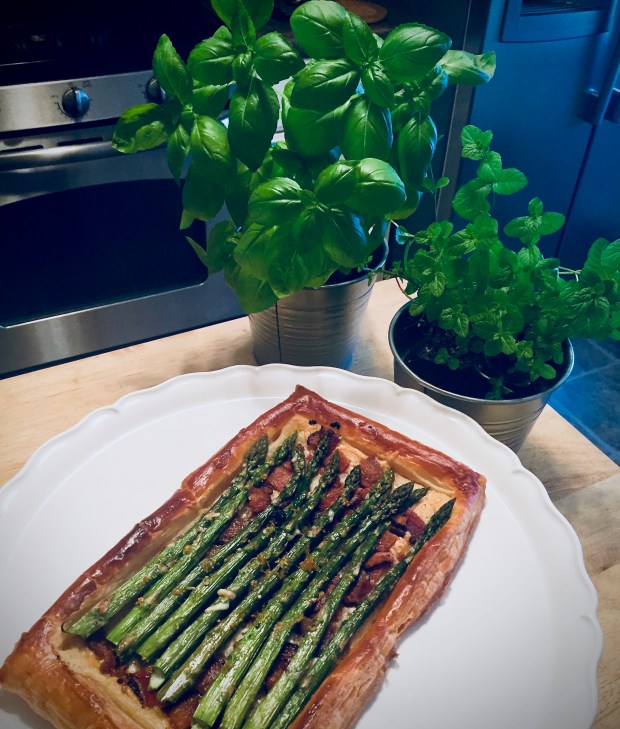 Asparagus Galette After